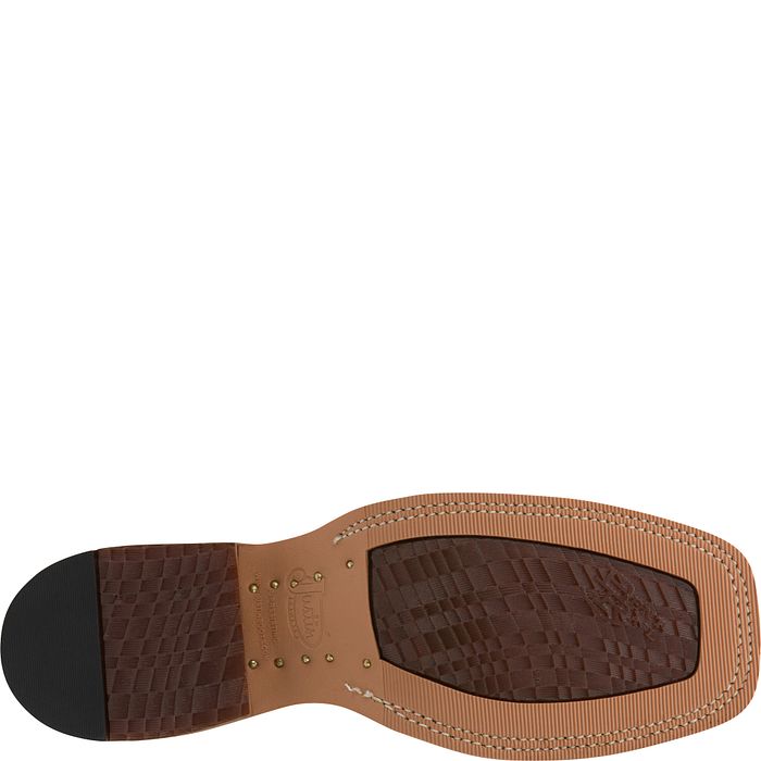 Justin Caddo 11" Copper Brown Boot