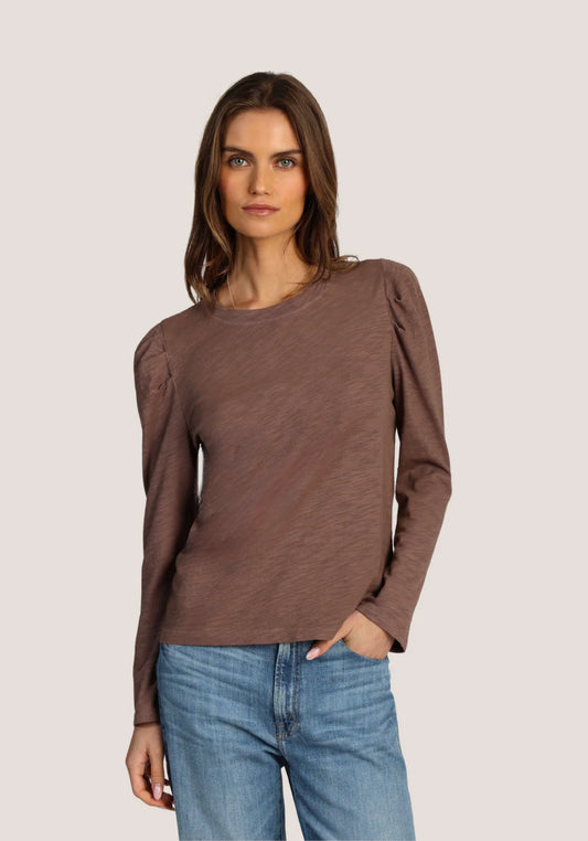 Dylan Jules Top in Brown
