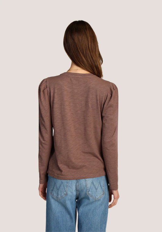 Dylan Jules Top in Brown