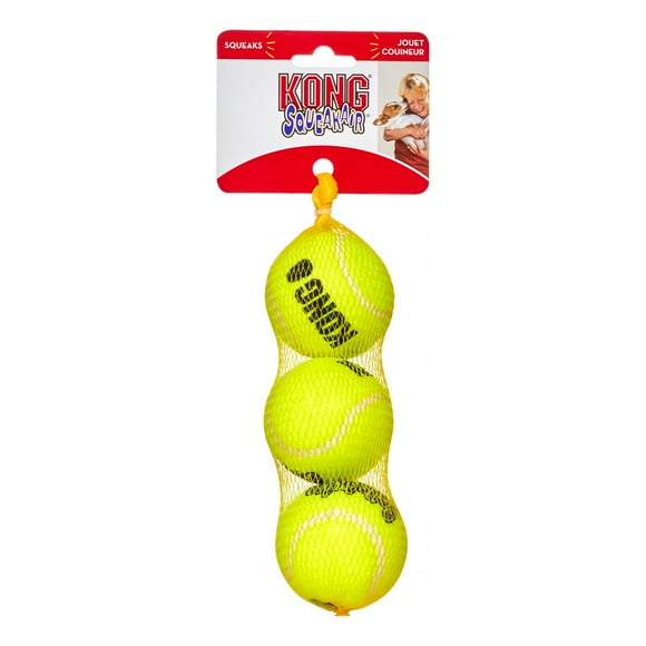 Kong Squeakair Tennis Balls 3 Pack