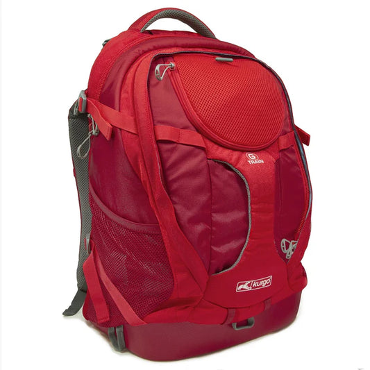 Kurgo G-Train Dog Carrier Backpack in Chili Red