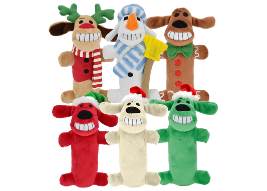 Multipet Christmas Loofa Dog