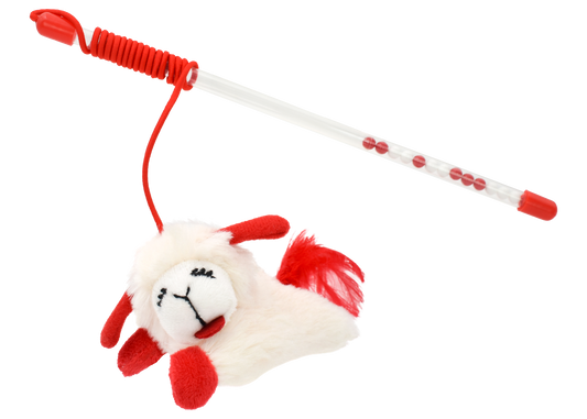 Multipet Lamb Chop® Cat Wand