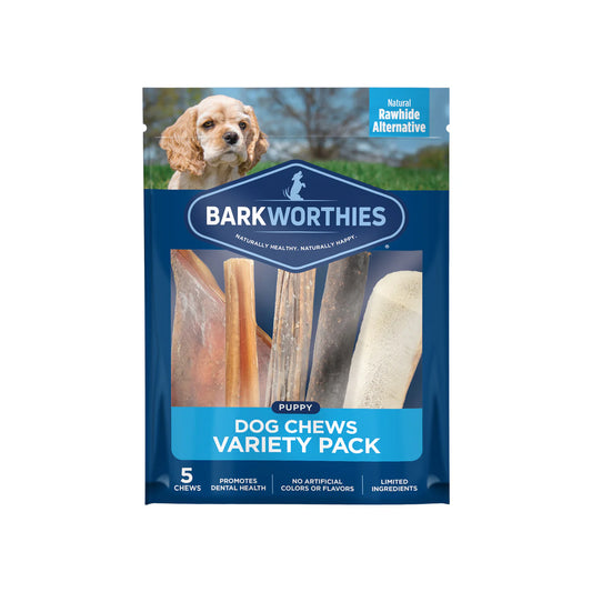 Barkworthies Dog Chews-Variety Pack