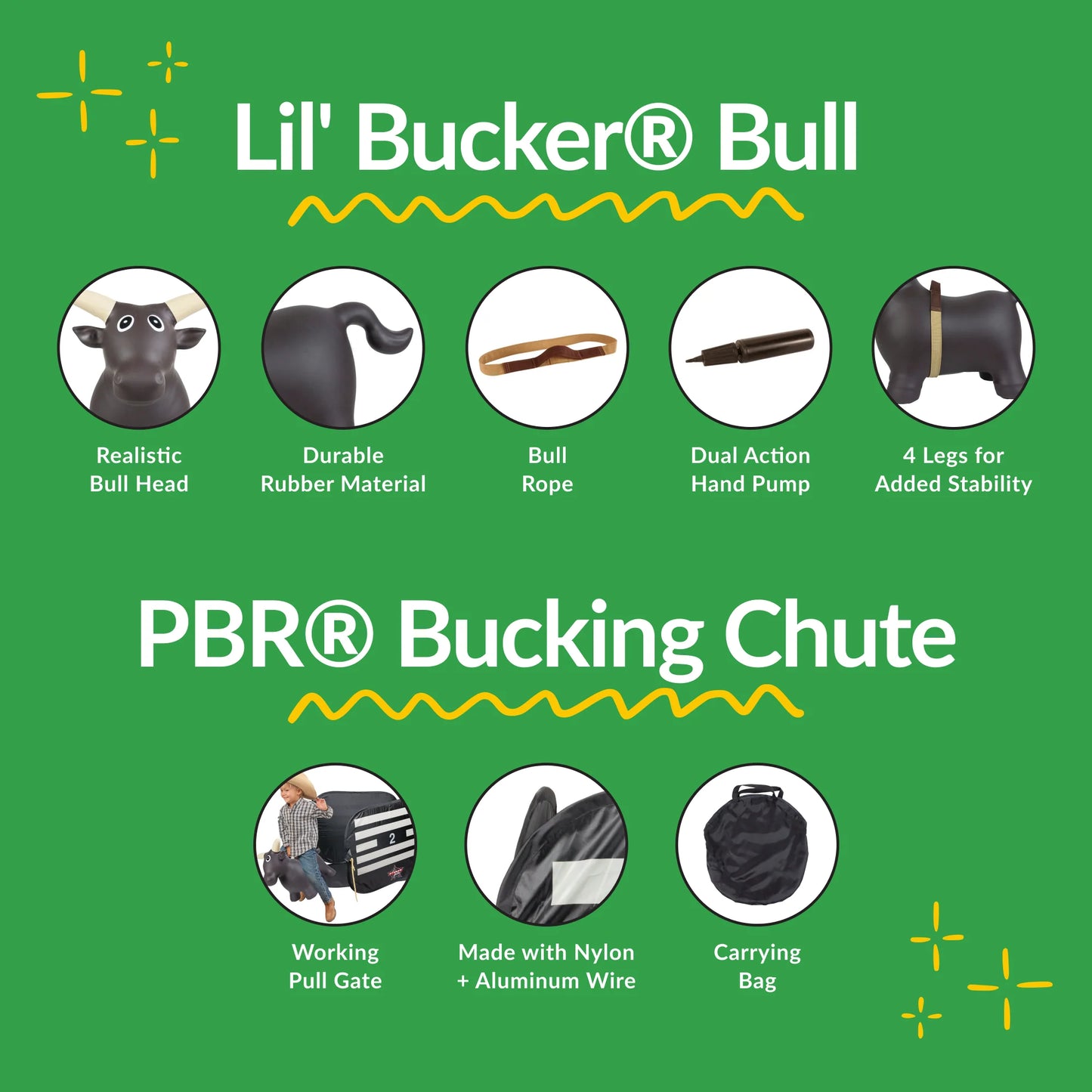 Big Country Lil' Bucker® Bull & PBR® Bucking Chute