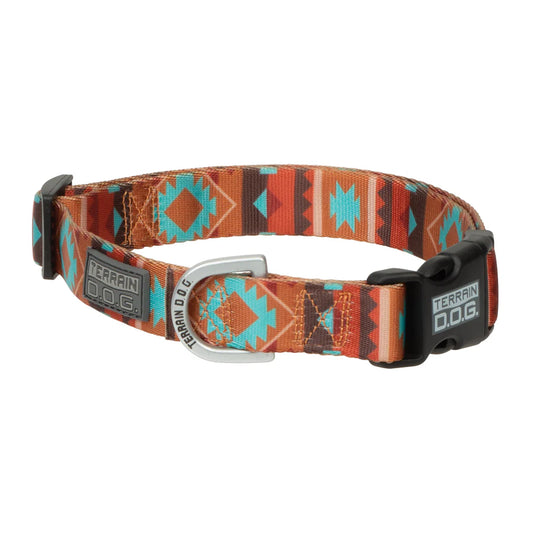 Terrain Dog Premium Patterned Snap-N-Go Adjustable Dog Collar