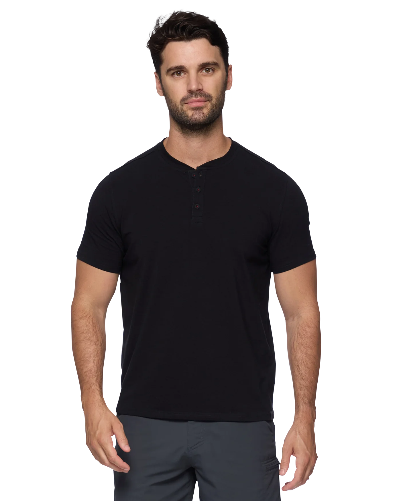 Flag & Anthem Essential Stretch Comfort Henley Shirt
