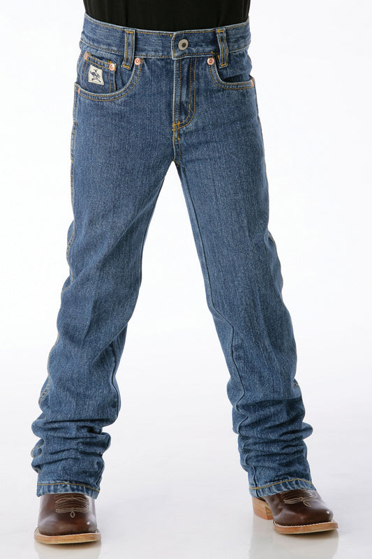Cinch Boy's Original Slim Fit - Medium Stone