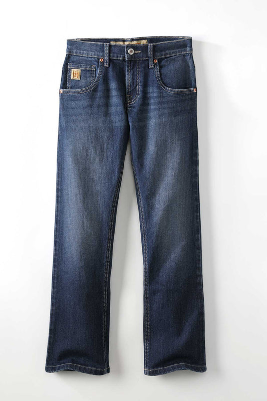 Cinch Boy's Dark Stonewash Slim Jeans