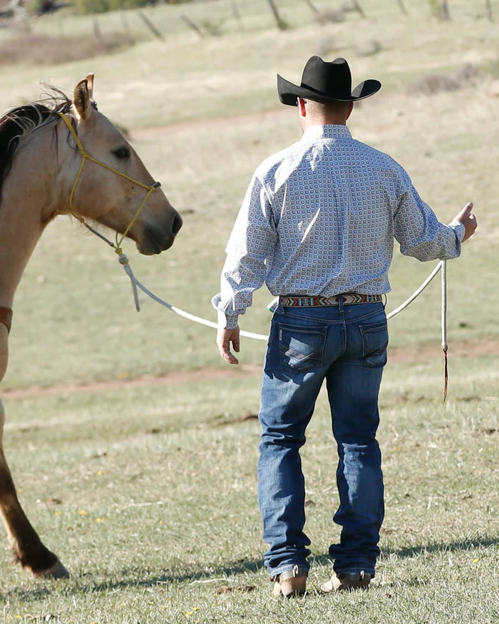 Cinch Men's Ian Slim Fit - Dark Stone