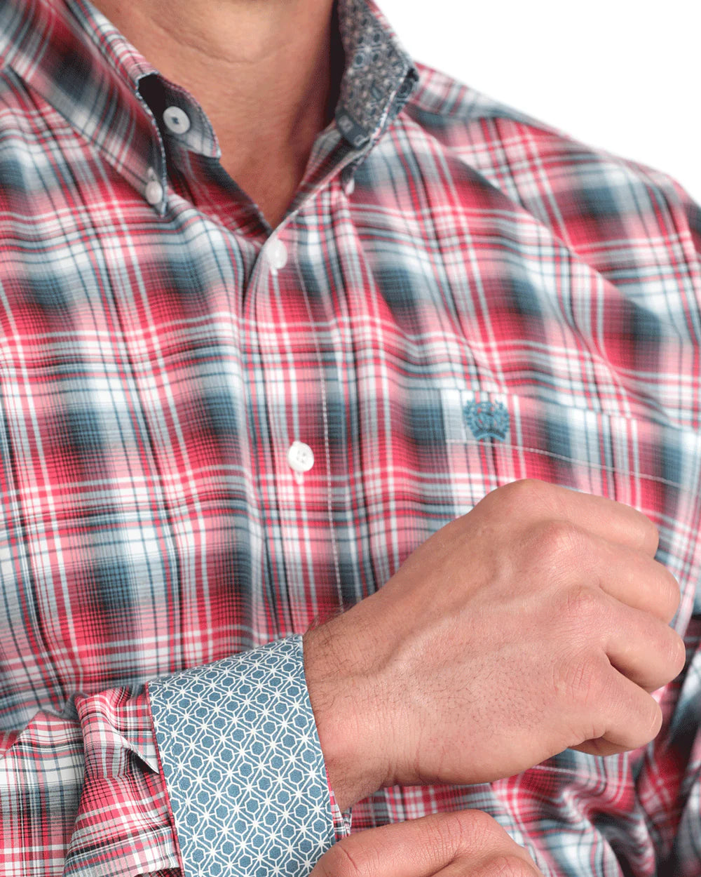 Cinch Men's Classic Fit Button-Down Western Shirt