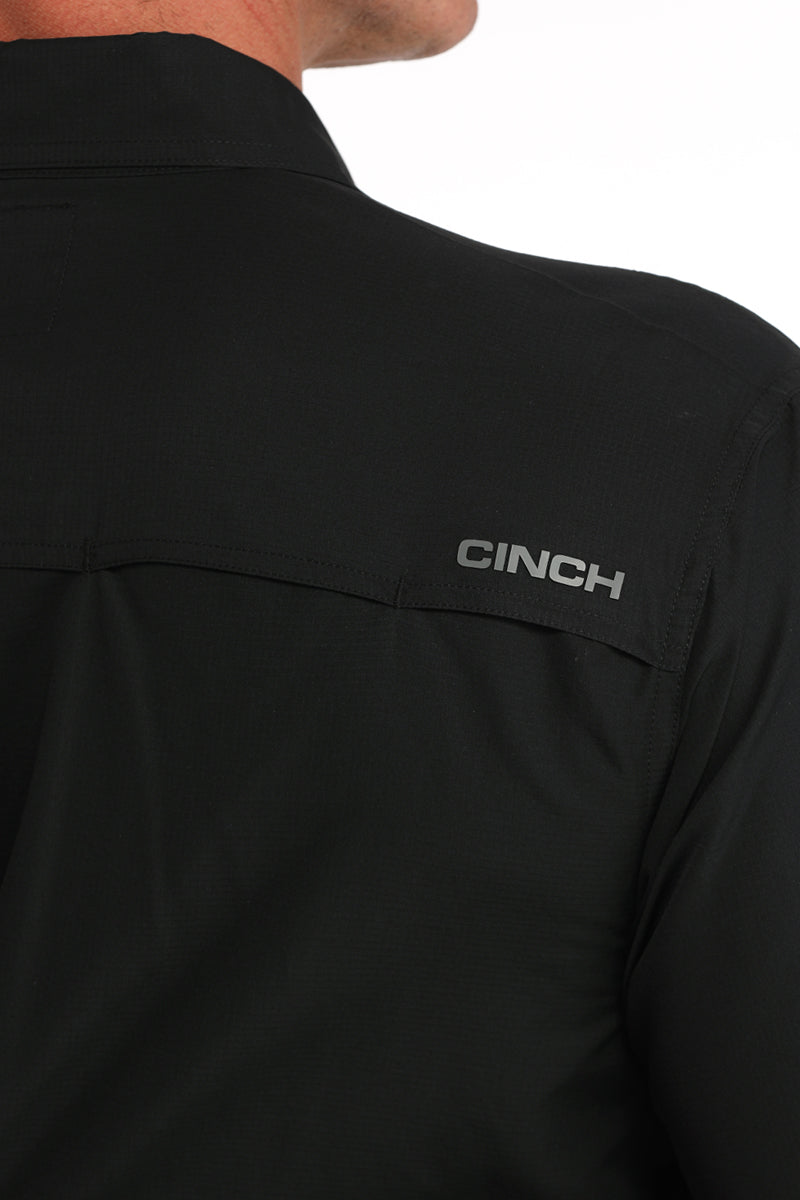 Cinch Short Sleeve Black ArenaFlex Shirt