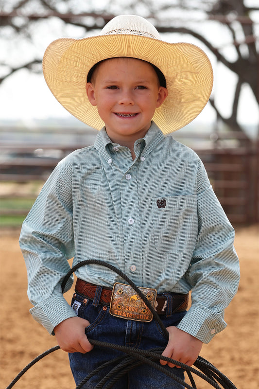 Cinch Boy's Button-Down Western Shirt