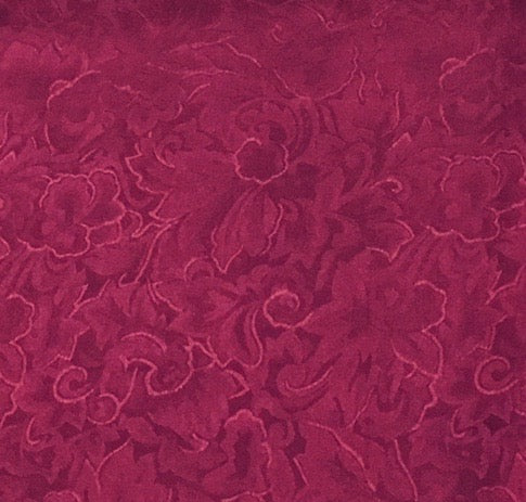 Wyoming Traders 20" Maroon Jacquard Silk Wild Rag