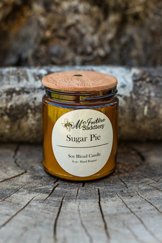 McIntire Saddlery Sugar Pie Candle