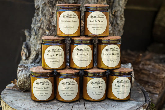 McIntire Saddlery Hey Punkin Candle