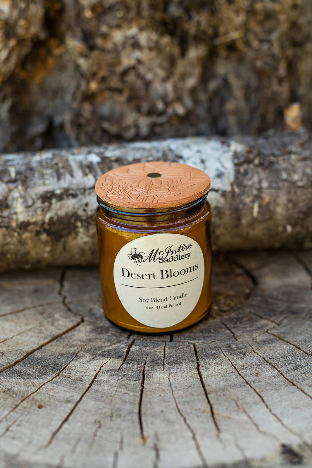 McIntire Saddlery Desert Bloom Candle