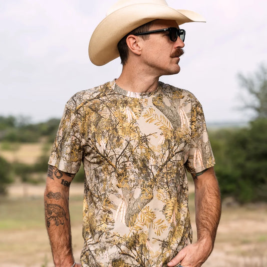 Raised By Coyotes Mesquite Camo T-Shirt