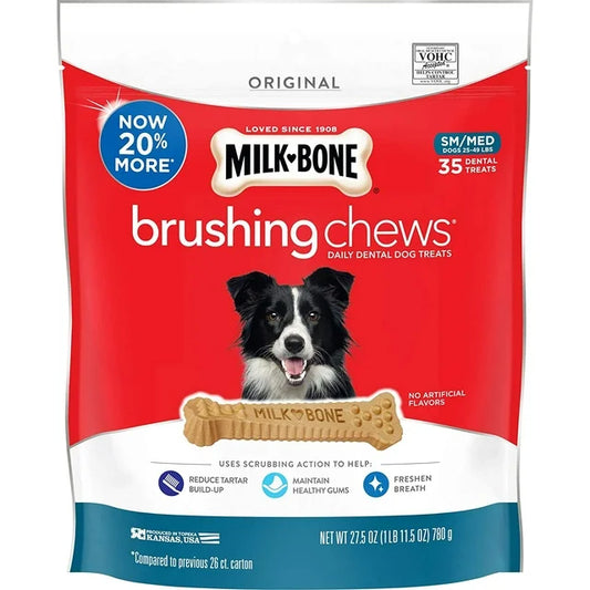 Milk-Bone Brushing Chews Daily Dental Dog Treats