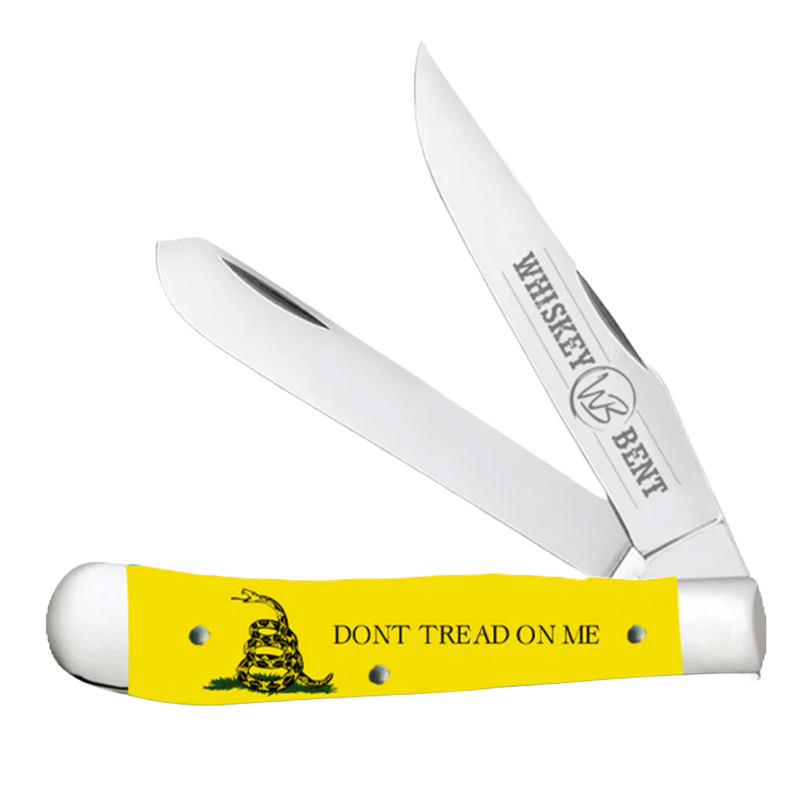 Whiskey Bent Hat Co. Don't Tread Trapper Knife
