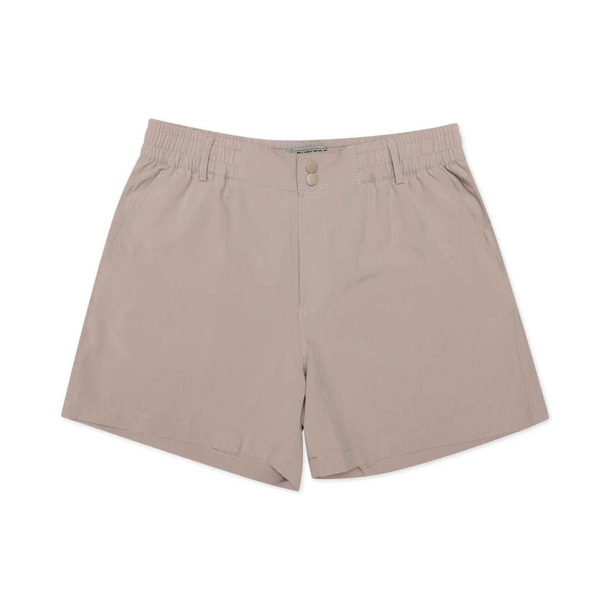 Burlebo Everyday Short in Cobblestone Khaki with Duck Hunt Pocket