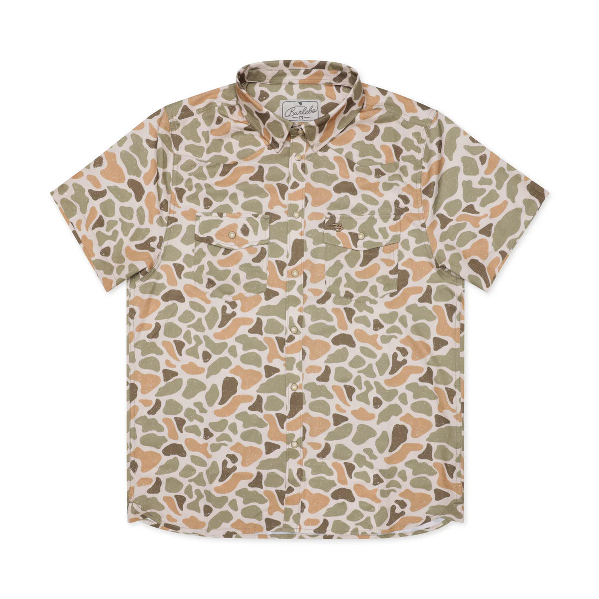 Burlebo Performance Western Shirt in Venado Camo