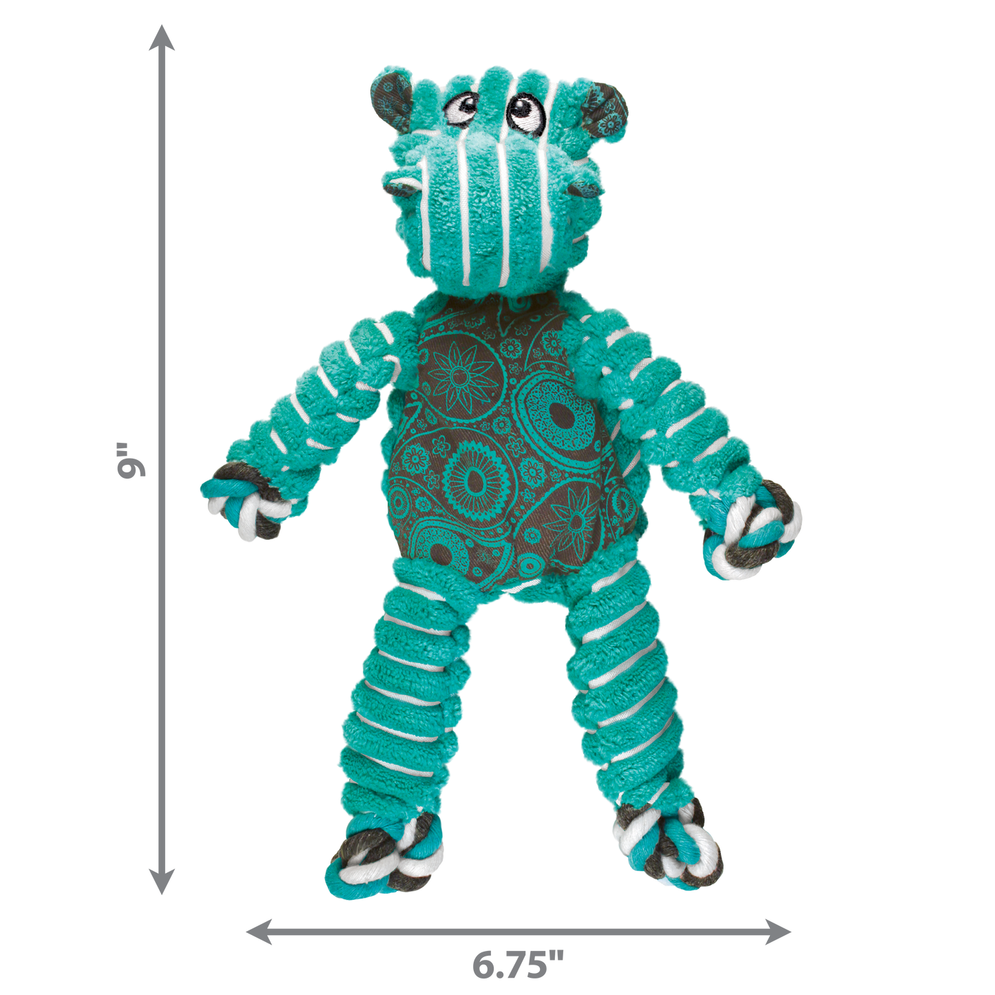 Kong Floppy Knots Hippo