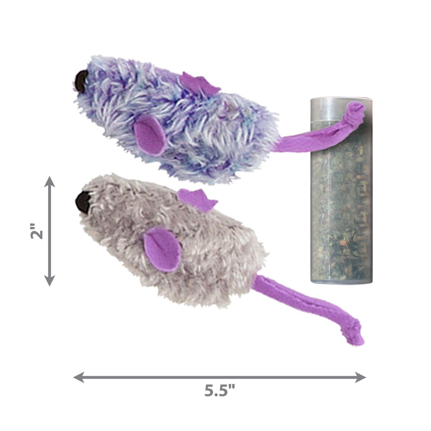 Kong Refillables Mouse 2-Pack