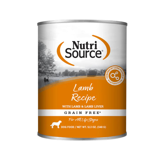 NutriSource Grain Free Lamb Wet Dog Food