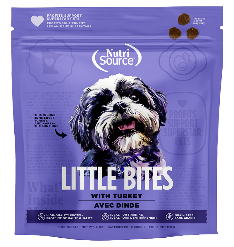 NutriSource Grain Free Turkey Little Bites