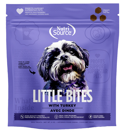 NutriSource Grain Free Turkey Little Bites
