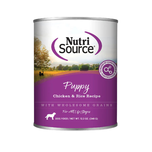 NutriSource Chicken & Rice Wet Puppy Food