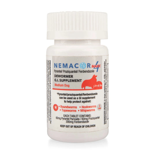 Nemacor Maxx Dewormer and GI Supplement