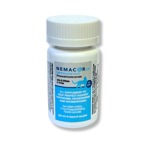 Nemacor Cat Tapeworm Plus 5 ct.