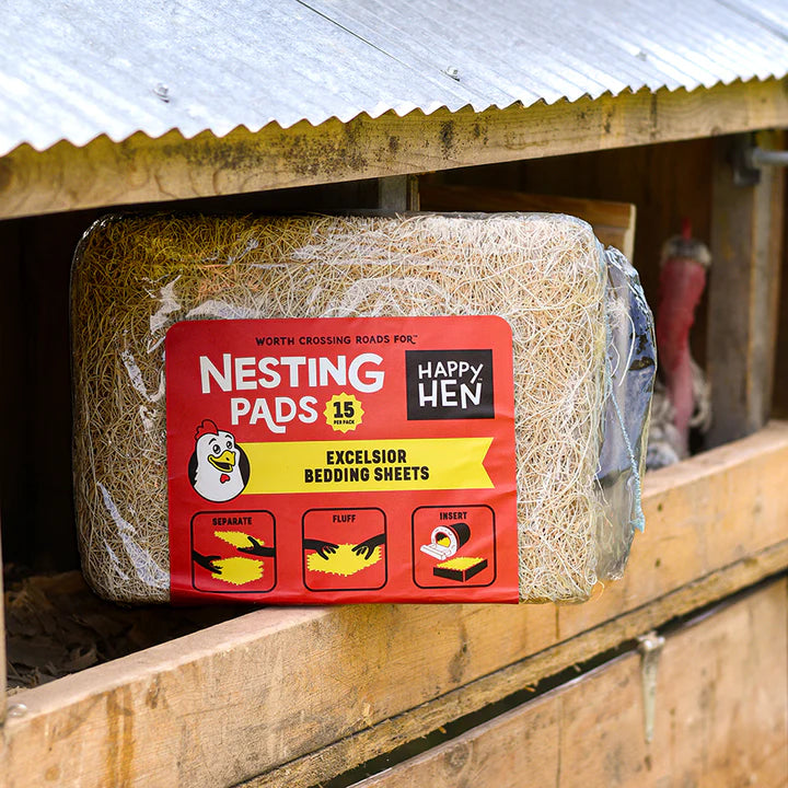 Happy Hen Excelsior Nesting Pads