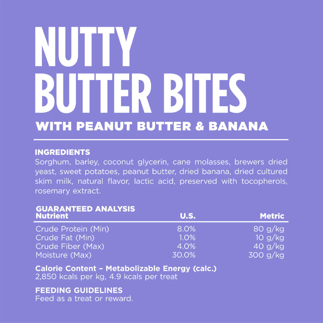 Nutrisource Peanut Butter & Banana Nutty Butter Bites