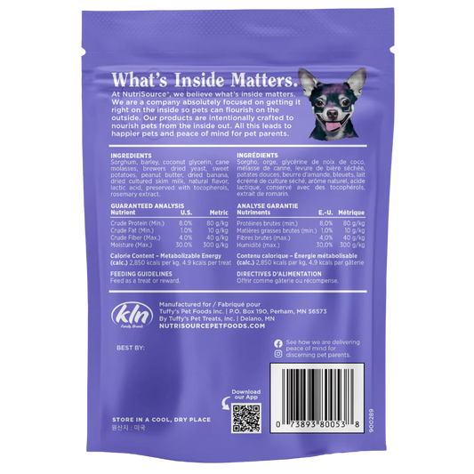 Nutrisource Peanut Butter & Banana Nutty Butter Bites