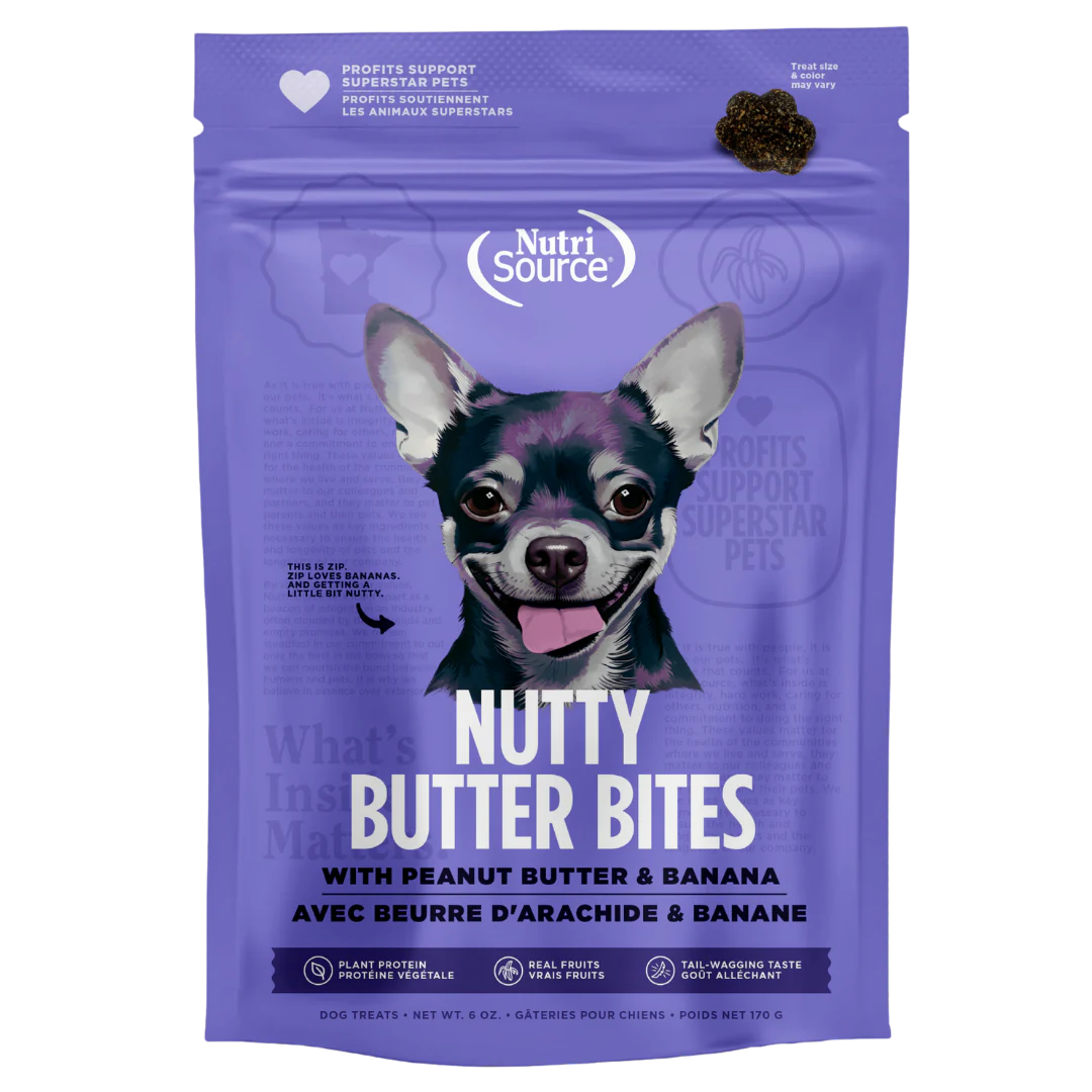 Nutrisource Peanut Butter & Banana Nutty Butter Bites