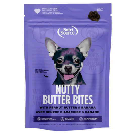 Nutrisource Peanut Butter & Banana Nutty Butter Bites
