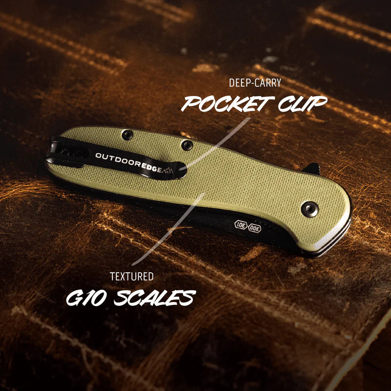 Outdoor Edge Razor VX2 - Green G10