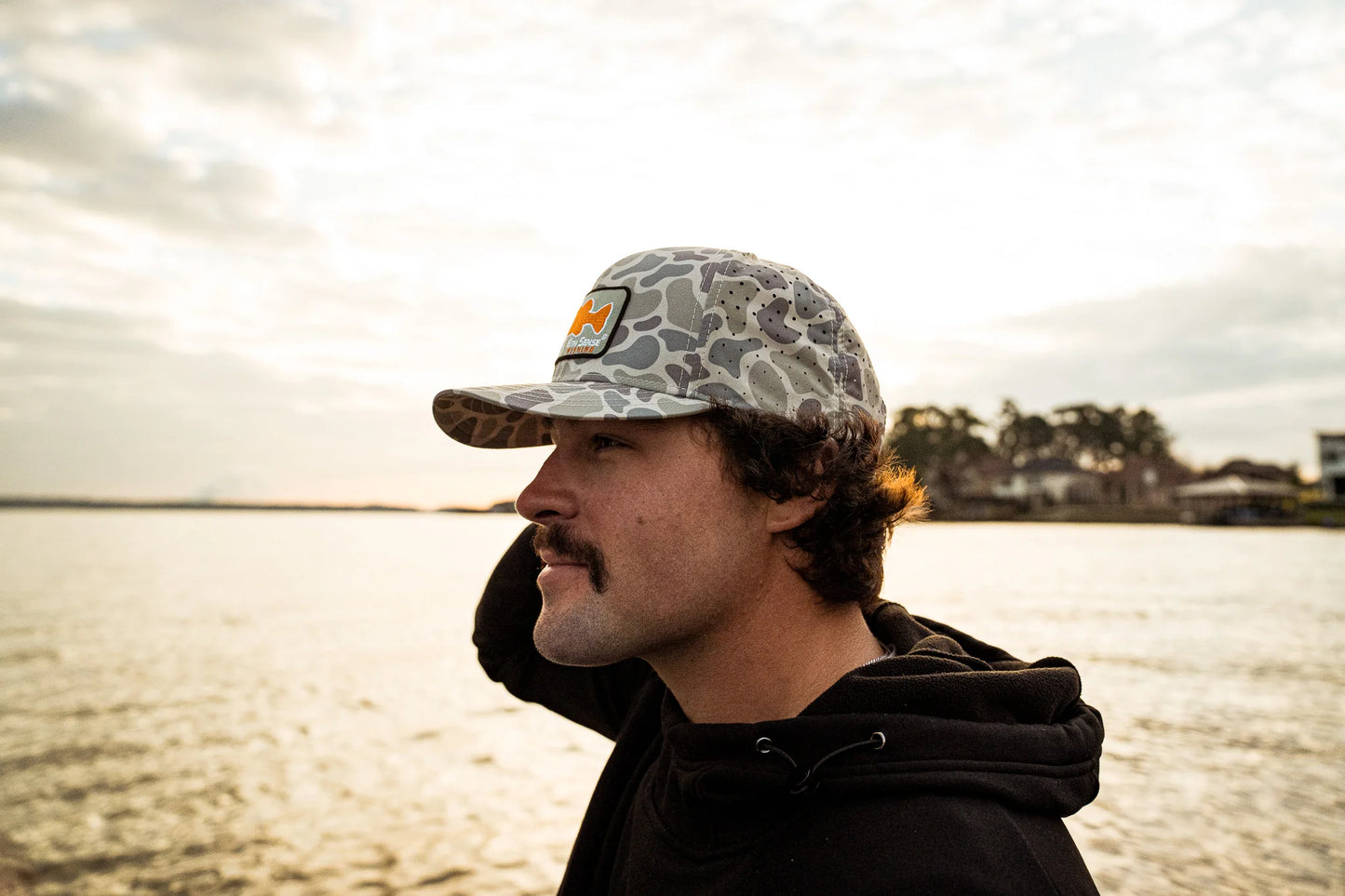 6th Sense The Staple-Orange Bass Cap