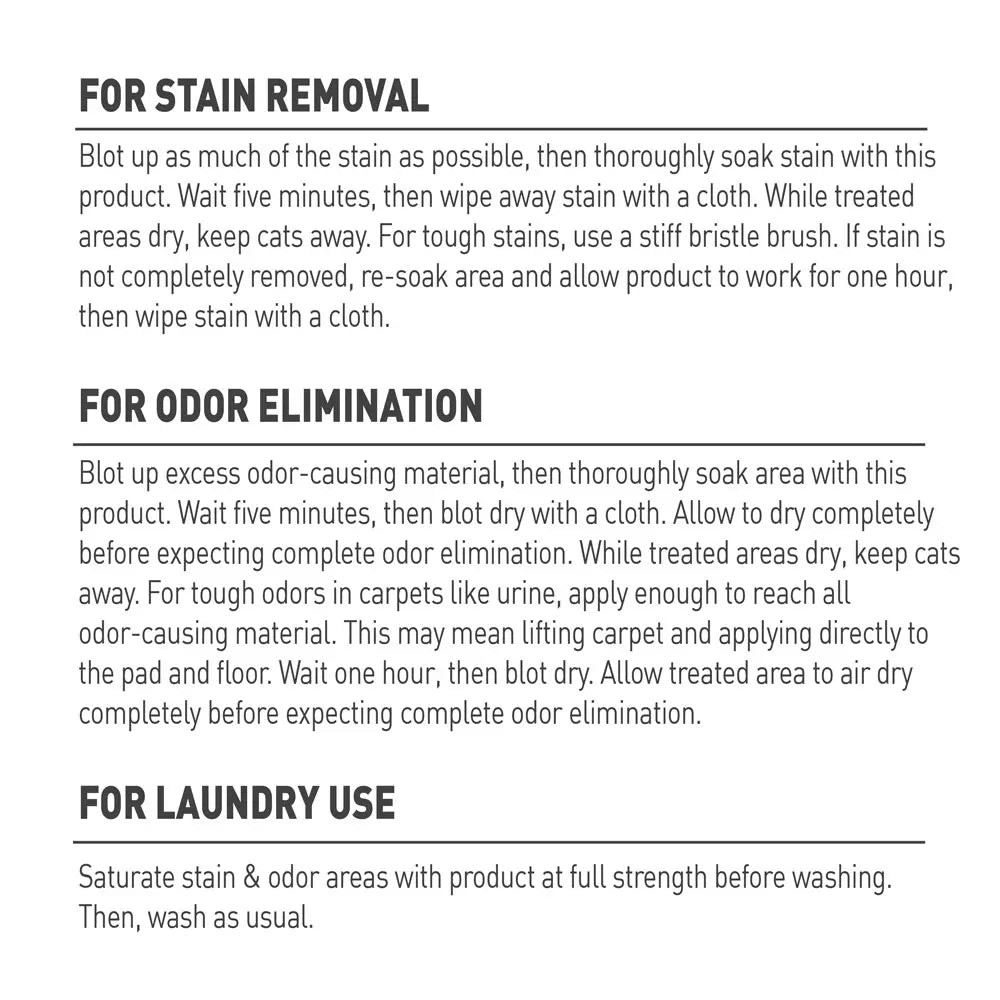 Nature's Miracle Set-In Stain Destroyer for Cats