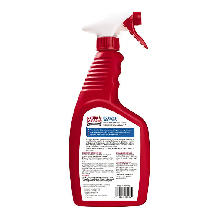 Nature's Miracle Advanced Platinum No More Spraying