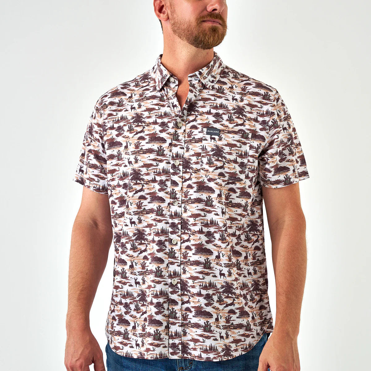 Burlebo Brush Country Performance Button Up