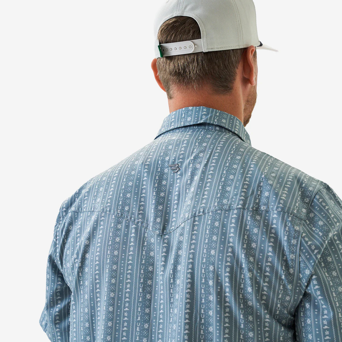 Burlebo Performance Western Shirt in BURLEBO Ranch Sage