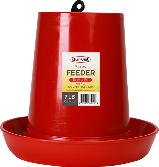 Durvet 7 lb. Poultry Feeder