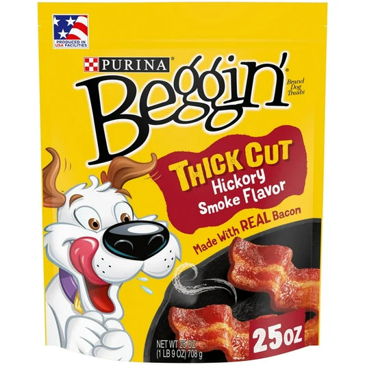 Beggin’ Thick Cut Hickory Smoke Flavor Dog Treats