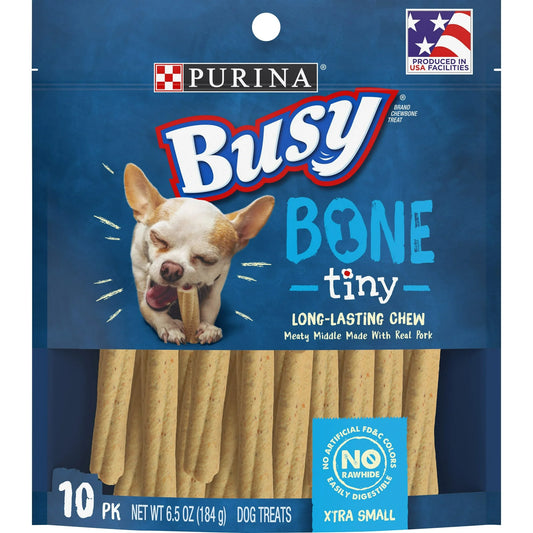 Busy Bone Tiny Chew Treats for Extra Small Dogs