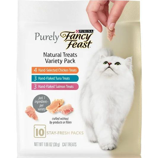 Fancy Feast Purely Natural Cat Treats Variety Pack
