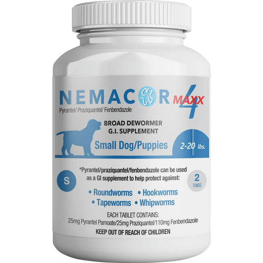 Nemacor Maxx Dewormer and GI Supplement